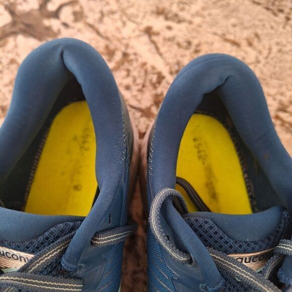 Saucony Guide  13 running blue sneakers size 10.5 - Picture 5 of 8